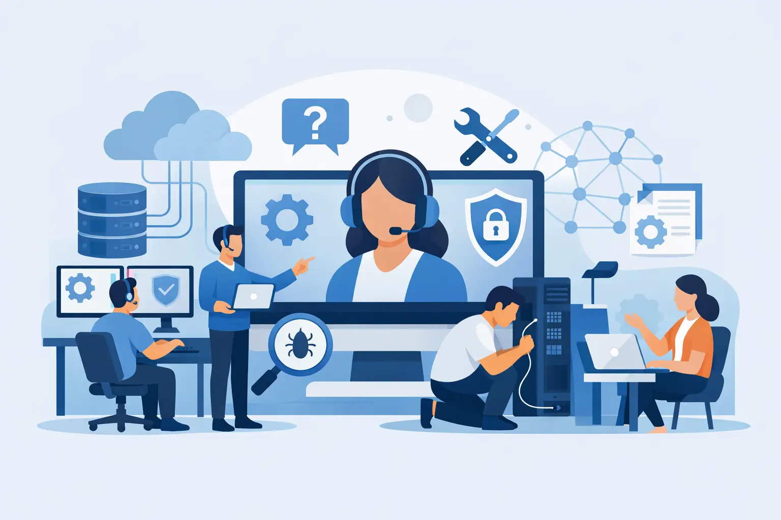 What Does an IT Support Company Do?